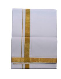 Gold Border Dhothi 1 INCH