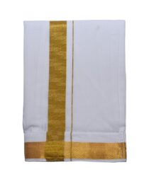 Gold Velcro Pocket Dhothi