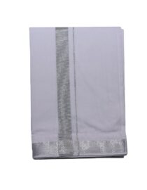 Silver Velcro Pocket Dhothi